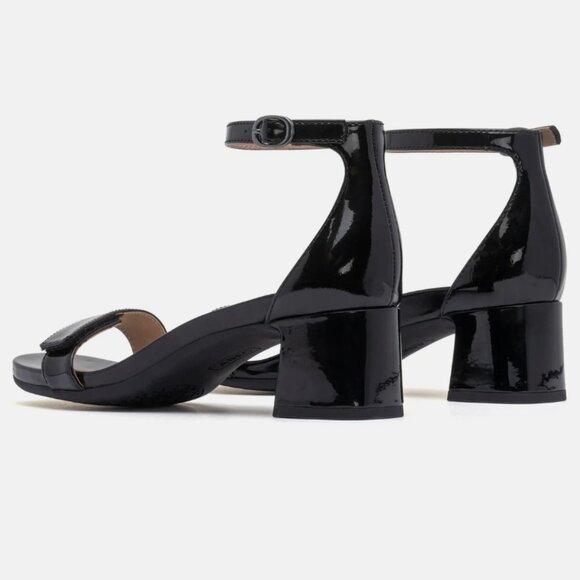 NIB ABEO Avenue Strap Metatarsal Black Patent - Picture 2 of 10